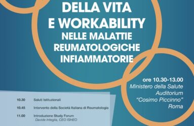 Qualita della vita e Workability nelle malattie reumatologiche infiammatorie.locandina