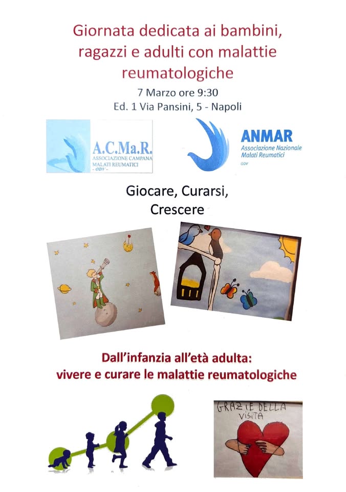 GIOCARE, CURARSI, CRESCERE – NAPOLI 7 MARZO 2026